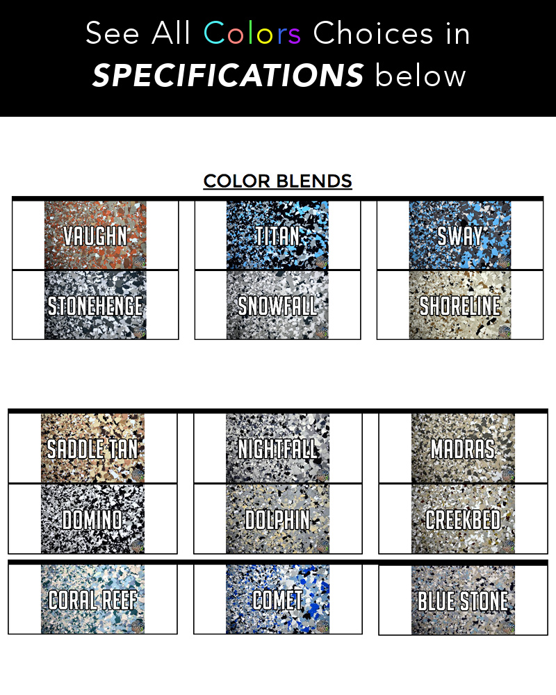 EZ-Flake Polymer ColorFlakes - 1/2"